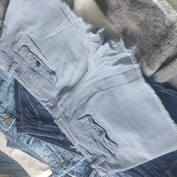 AE ombre striped shorts - Picture 2 of 8